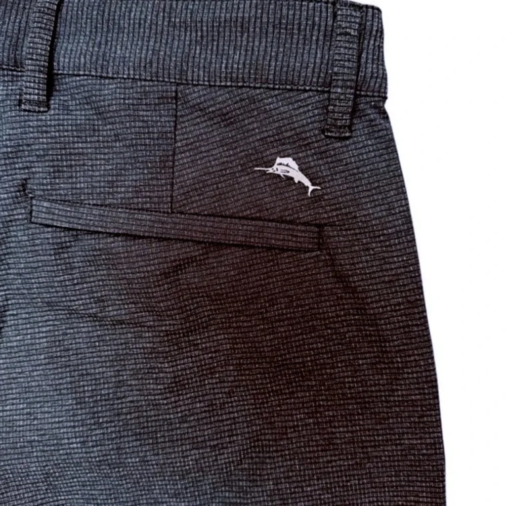 Tommy‎ Bahama Mens 30 Waist Black Chip Shot Shorts IslandZone 10